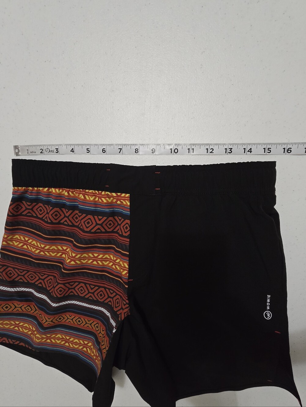 Wowie War Short Performance In Hana Black Men's Medium Activewear - Picture 5 of 12